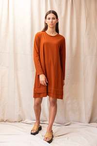 Plastic Free July: Fig Dress - Chestnut