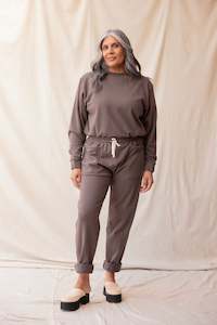 Travel Trackpant - Charcoal