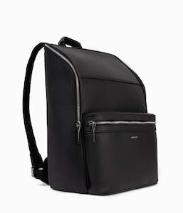 Vegan Backpack - Remi Grain Black