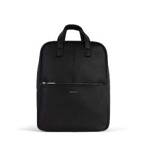 Vegan Backpack - Thebe Grain Black