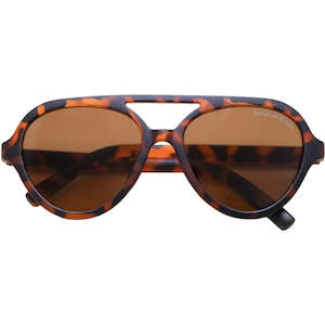 Sustainable Polarised Sunglasses - The Aviator Tortoise Was $55.90 NOW