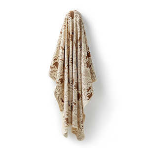 Organic Bunny Rug - Winter Forest