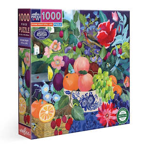 Games And Puzzles: Stone Fruit Still Life Puzzle - 1000 pce