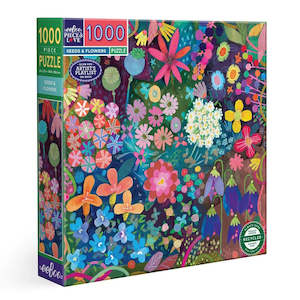 1000 Piece Puzzle - Seeds & Flowers