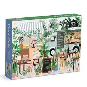 Games And Puzzles: Plant Cafe Puzzle - 1000 Piece