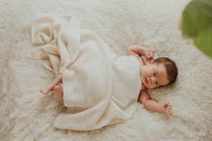 Merino Baby Blanket