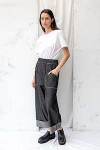 Plastic Free July: ReCreate Oscar Pant Midnight