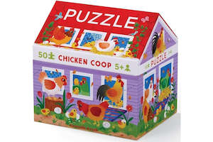 House Puzzle Chicken Coop - 50 pce