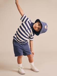 In the Navy Huxbear Chino Shorts - French Navy