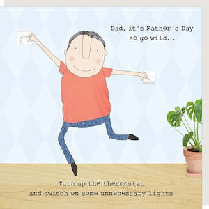 Dad Go Wild Fathers Day Card