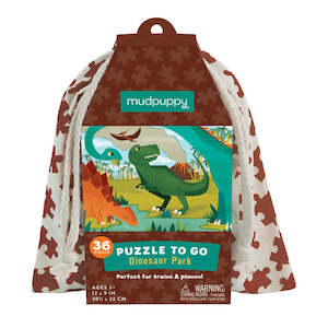 Recycled: Dinosaur Park Puzzle to Go