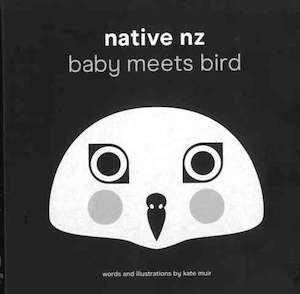 Kids Books Decor: Native NZ - Baby Meets Bird