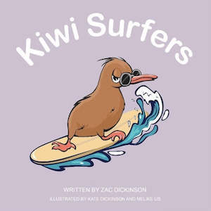 Kids Books Decor: Kiwi Surfers