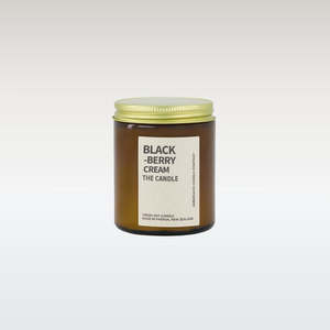 Candle: Blackberry Cream Soy Candle