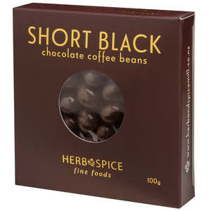 Table Kitchen: Short Black Chocolate Coffee Beans