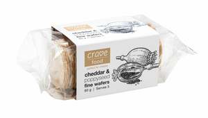 Table Kitchen: Small Cheddar Poppyseed Wafers
