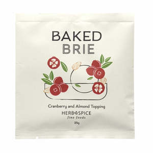Table Kitchen: Baked Brie Cranberry and Almond Topping
