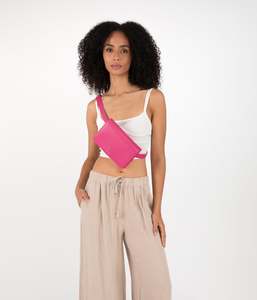 Vegan Cruelty Free Bags: Vegan Belt Bag - Nino Arbor Dragonfruit