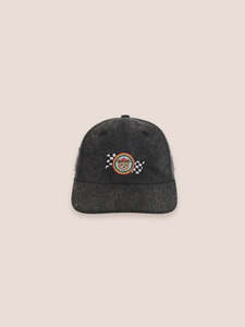 Kids Hats Beanies: Denim Racer Knit Cap