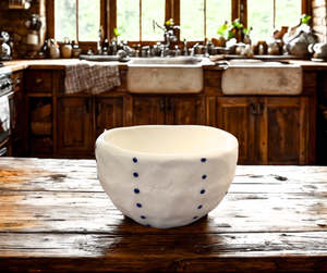 Table Kitchen: Opito Bay Salt Bowls & Spoons - Little Kina