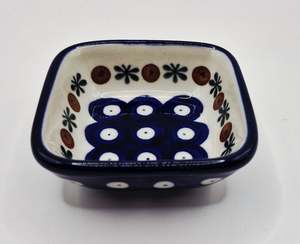 Polish Ceramics Square Bowls