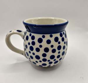 Polish Ceramics Small Rounded Mugs - 8cm