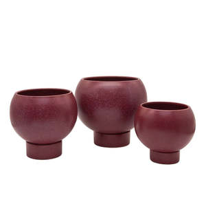 Plants Planters: Orbit Planter - Ruby