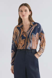 Elk Eir Sheer Shirt - Brandr Print