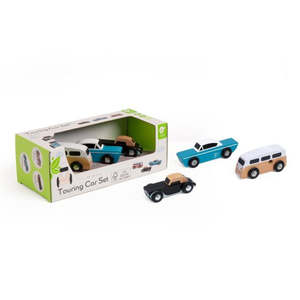 Gifts Under 30: Wooden Touring Car Set