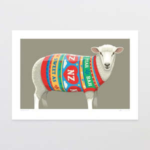 Gifts 30 50: Glenn Jones Print - Home Spun