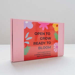 Gifts 30 50: Cut Flower Seed Kits