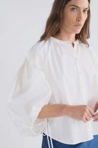 Elk Eller Shirt - White