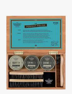 Natural Bodycare: Shoe Shine Cigar Box