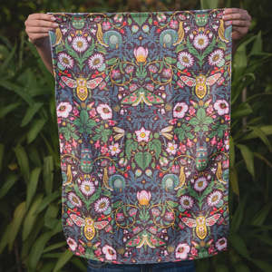 Gifts Under 30: Tanya Wolfkamp Tea Towel - Damask