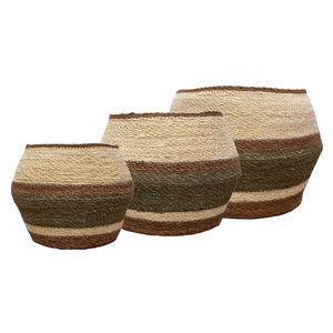 Eloise Belly Basket - Olive