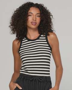 Bellissimo Tank Black/White