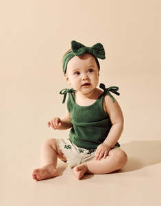 Kids Clothing: Fleur Organic Knitted Jacquard Set