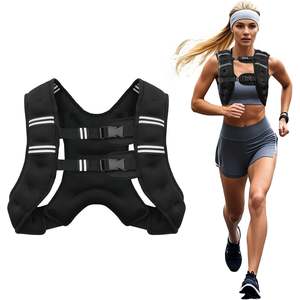 Top Picks: DynaSpace 10KG Weighted Vest - Reflective, Pocket for Running