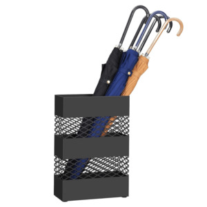Songmics: Metal Umbrella Stand With Removable Drip Tray