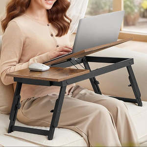 Bed Laptop Desk - Rustic Brown