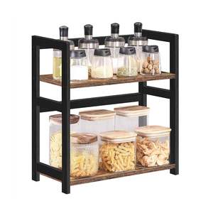 Bench Top Organisers: 2-Tier Counter Shelf Storage Organiser