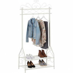 Garment Rack: Vintage Clothes Stand and Rack with Garment Rack