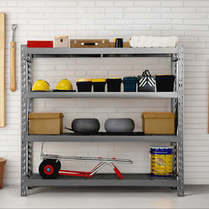 Heavy Duty Steel Garage Shelf 195cm x 61cm x 183cm - 2000kg Load