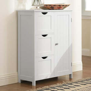 Bathroom Floor Storage Cabinet