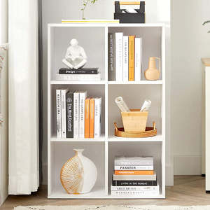 Bookcase Display Storage Shelf - White