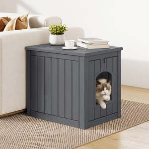 Multi-Functional Cat House & Hidden Cat Litter Box