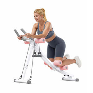 MERACH Dual Track Arc Ab Machine - Pink