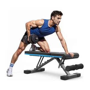MERACH Heavy-Duty Adjustable Foldable Weight Bench (450KG Capacity)