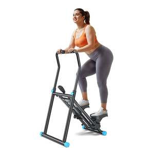 MERACH Pro Adjustable Stair Stepper with LCD Display
