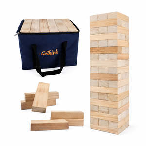 Giant Wooden Tumble Tower – Classic 60 Block Set